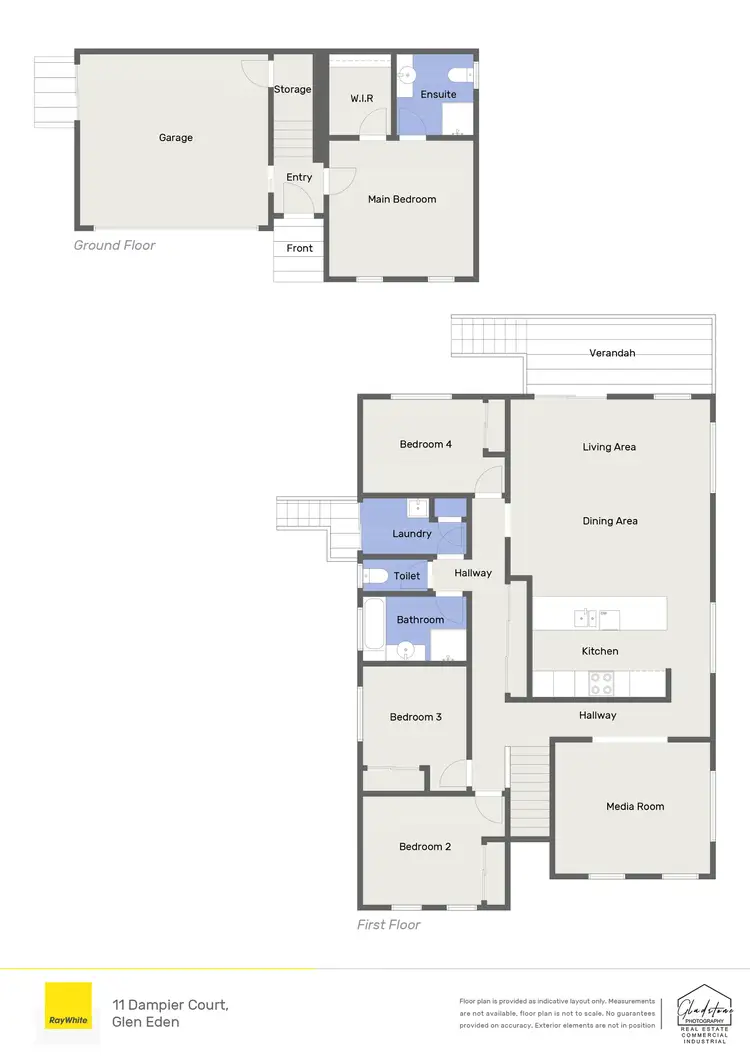 Floorplan of Homely house listing, 11 Dampier Court, Glen Eden QLD 4680