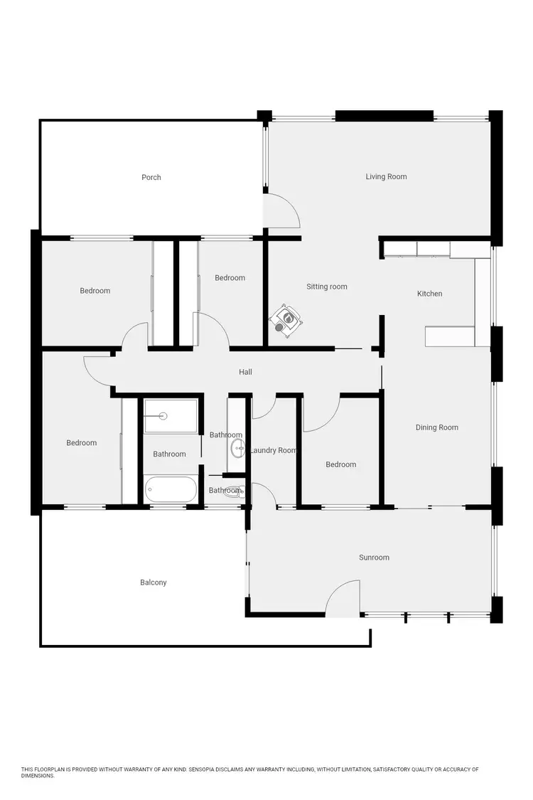 Floorplan of Homely house listing, 5 River Park Road, Cowra NSW 2794