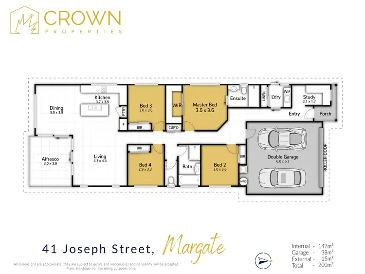 Floorplan of Homely house listing, 41 Joseph Street, Margate QLD 4019