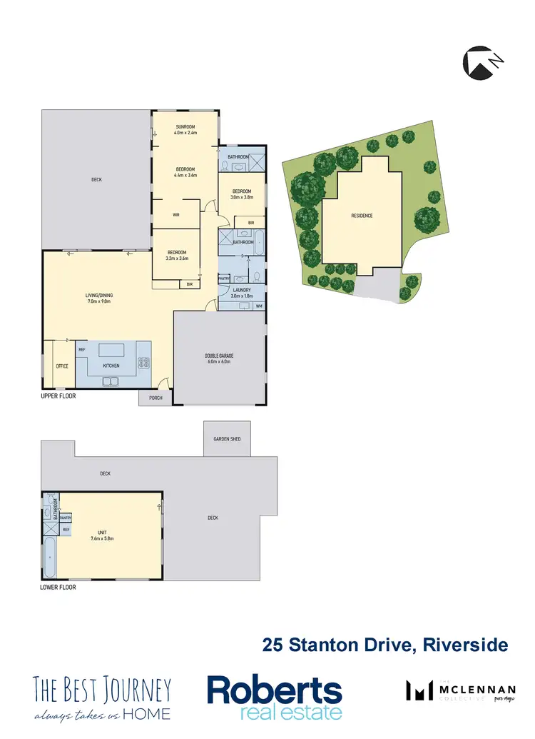 Floorplan of Homely house listing, 25 Stanton Drive, Riverside TAS 7250