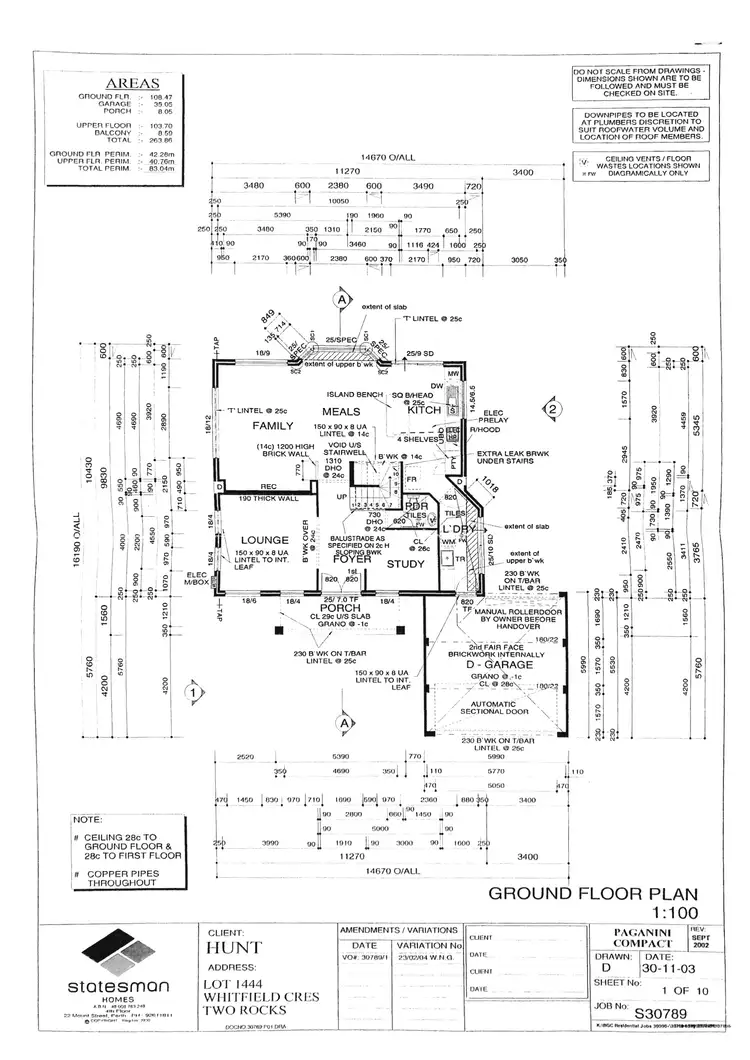 Floorplan of Homely house listing, 77 Whitfield Drive, Two Rocks WA 6037