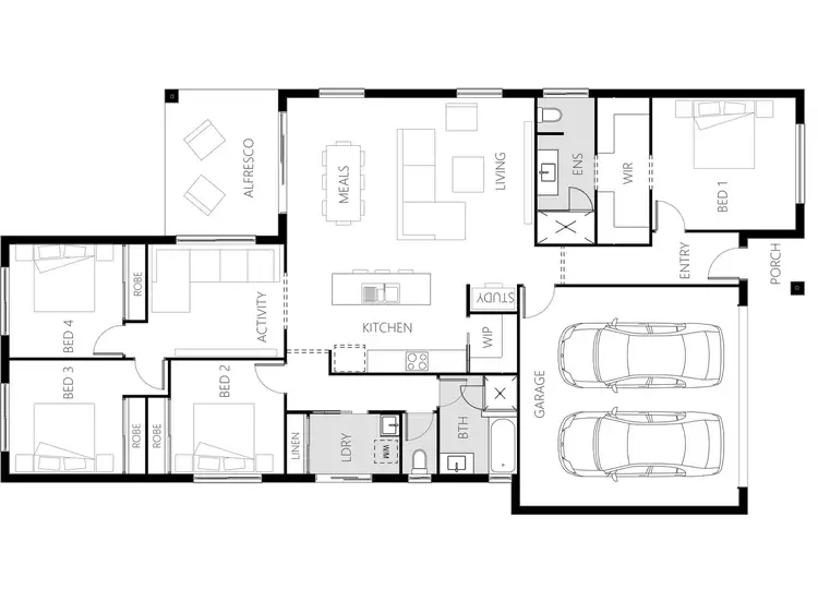 Floorplan of Homely house listing, Address available on request
