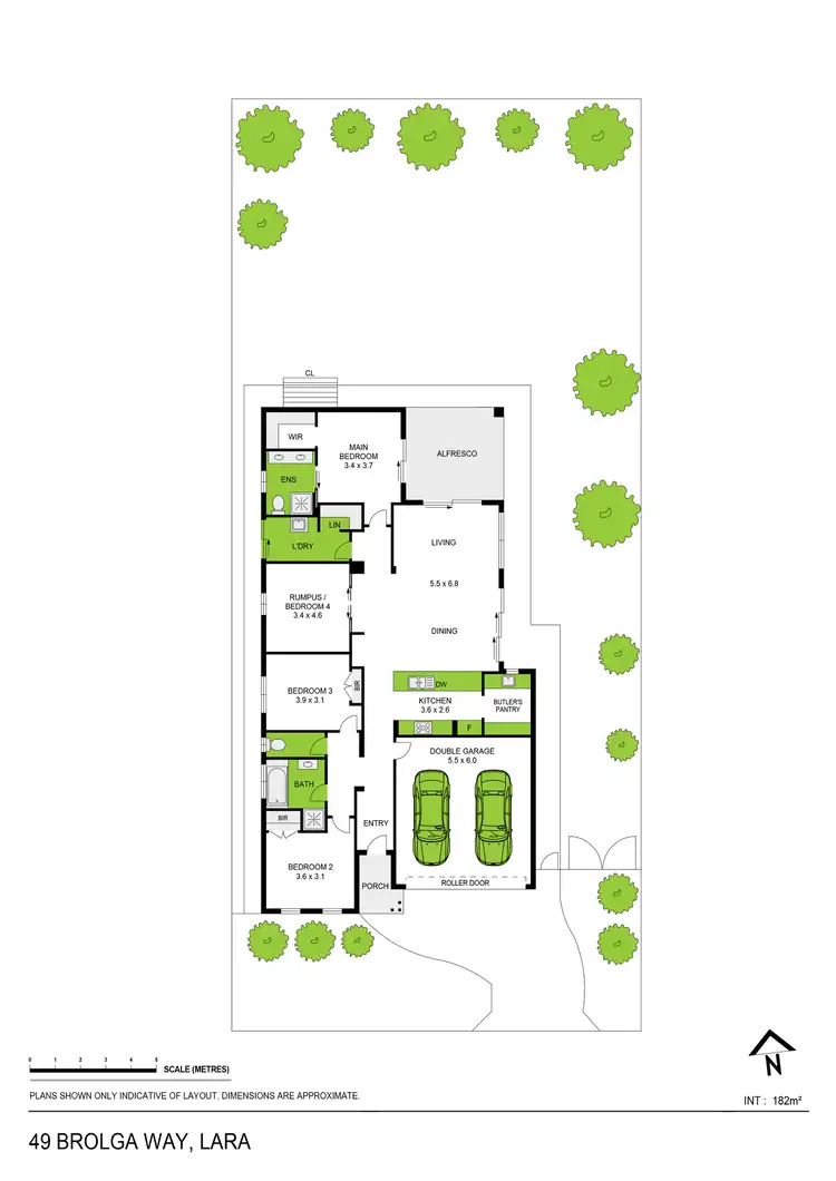 Floorplan of Homely house listing, 49 Brolga Way, Lara VIC 3212
