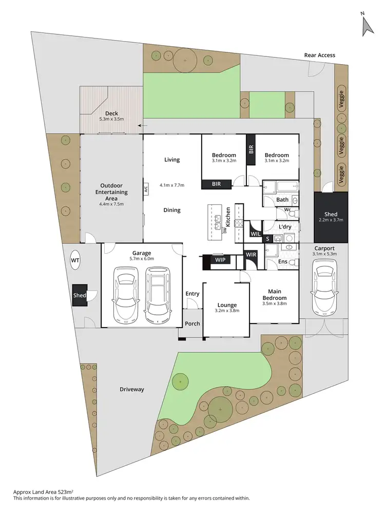 Floorplan of Homely house listing, 20 Kylemore Court, Leopold VIC 3224