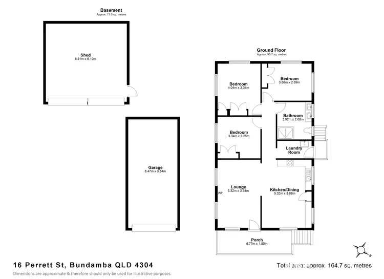 Floorplan of Homely house listing, 16 Perrett Street, Bundamba QLD 4304