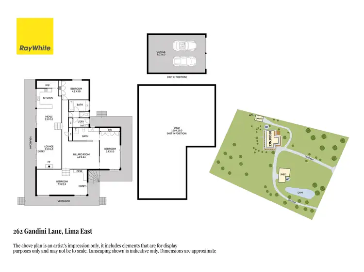 Floorplan of Homely house listing, 262 Gandini Lane, Lima East VIC 3673