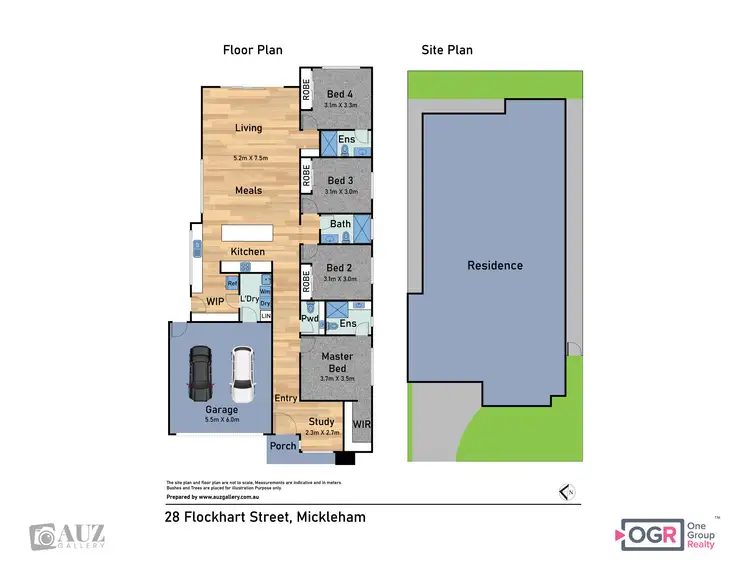 Floorplan of Homely house listing, 28 Flockhart Street, Mickleham VIC 3064