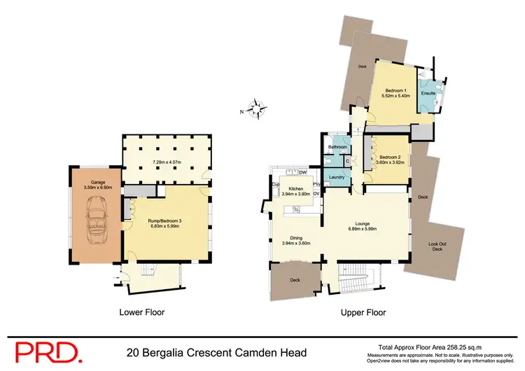 Floorplan of Homely house listing, 20 Bergalia Crescent, Camden Head NSW 2443
