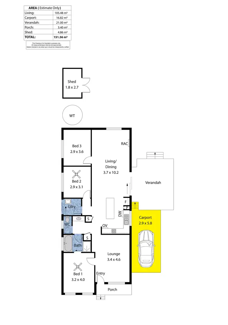 Floorplan of Homely house listing, 37 Verde Drive, Myponga SA 5202