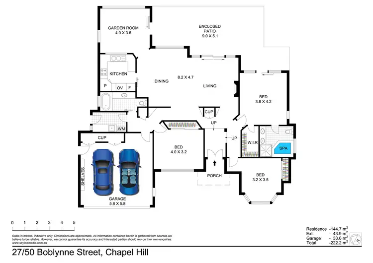 Floorplan of Homely house listing, 27/50 Boblynne Street, Chapel Hill QLD 4069