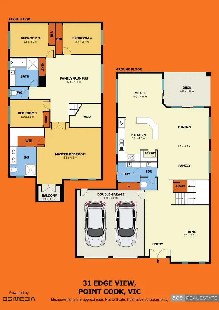 Floorplan of Homely house listing, 31 Edge View, Point Cook VIC 3030