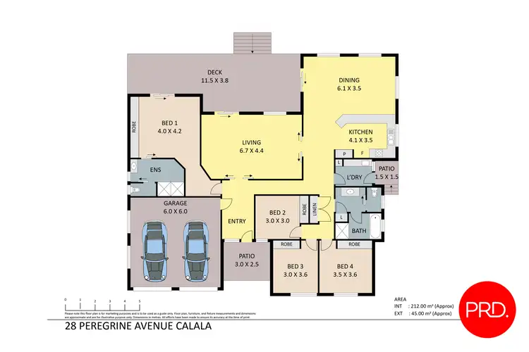 Floorplan of Homely house listing, 28 Peregrine Avenue, Tamworth NSW 2340
