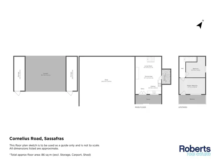 Floorplan of Homely rural property listing, Lot 1 Cornelius Road, Sassafras TAS 7307