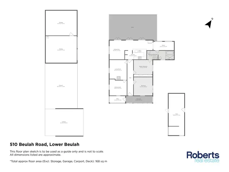 Floorplan of Homely house listing, 510 Lower Beulah Road, Lower Beulah TAS 7306
