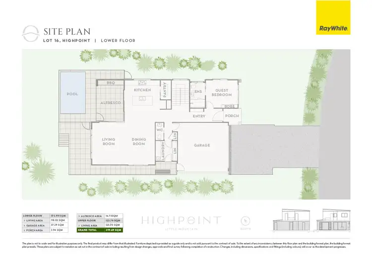 Floorplan of Homely house listing, Proposed Lot 16 Highpoint Place, Little Mountain QLD 4551