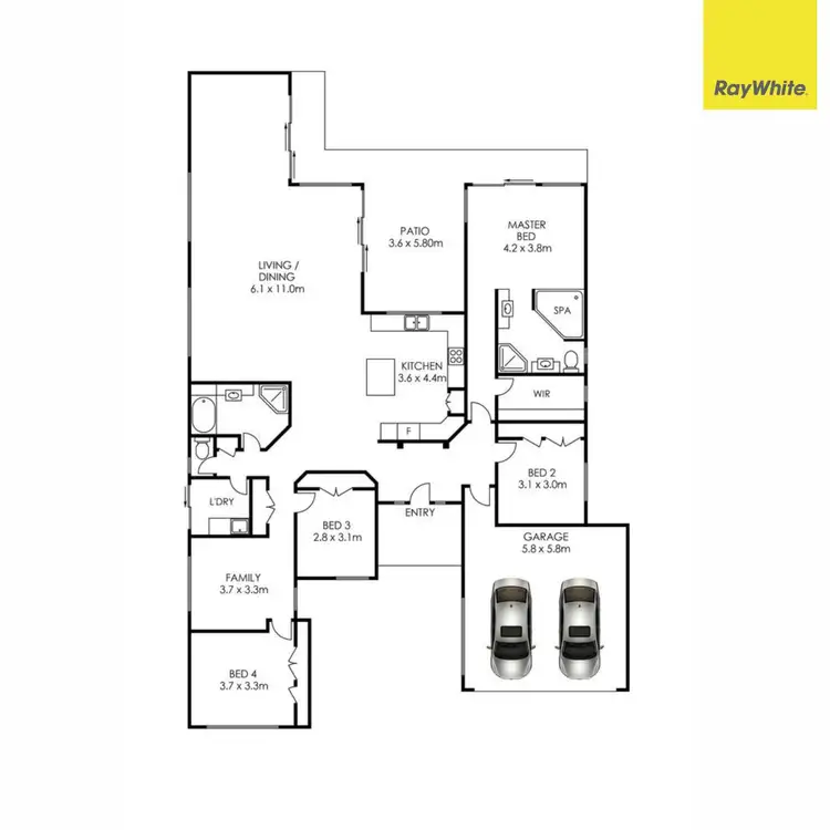 Floorplan of Homely house listing, 15 Cutter Street, Wurtulla QLD 4575