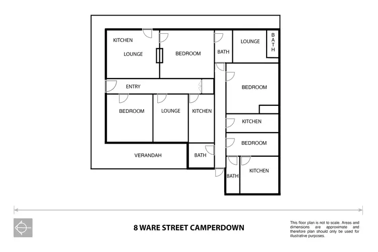 Floorplan of Homely house listing, 8 Ware Street, Camperdown VIC 3260