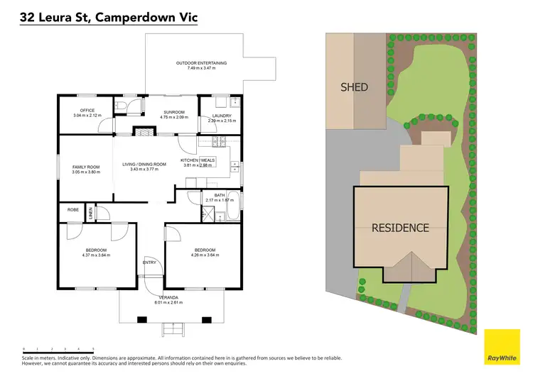 Floorplan of Homely house listing, 32 Leura Street, Camperdown VIC 3260