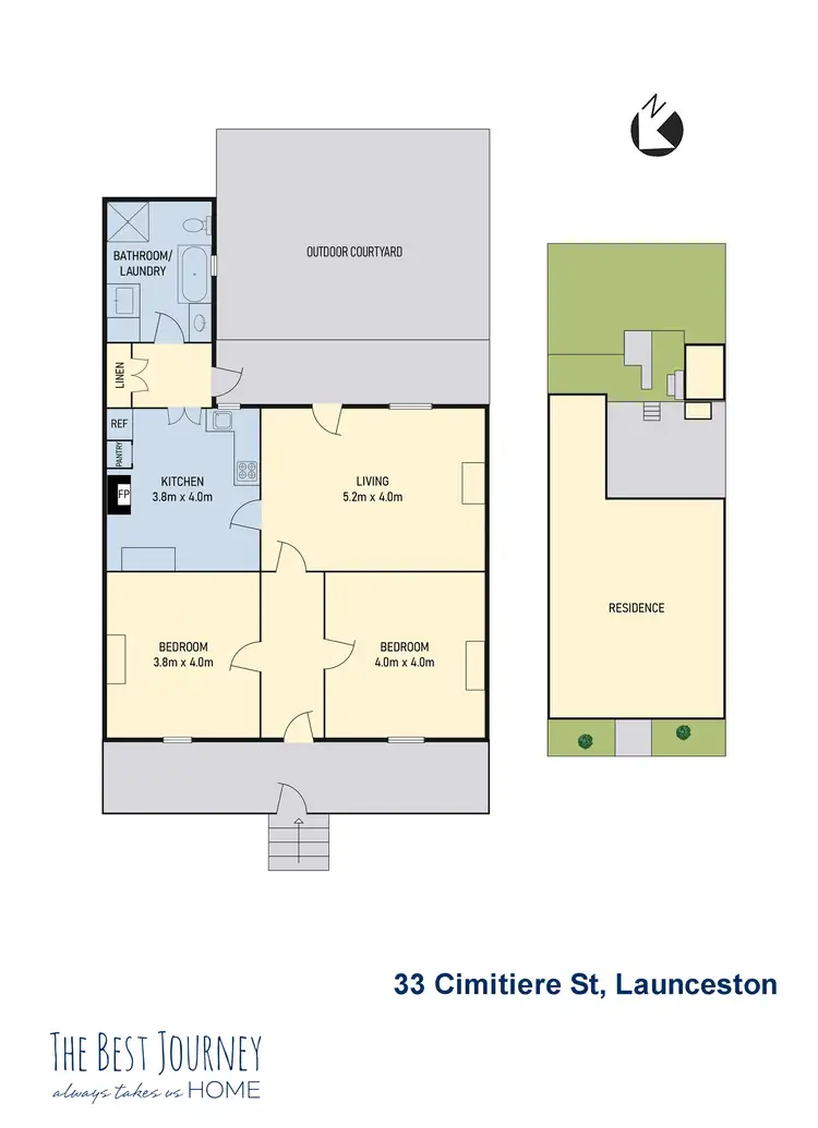 Floorplan of Homely house listing, 33 Cimitiere Street, Launceston TAS 7250