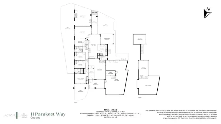 Floorplan of Homely house listing, 11 Parakeet Way, Coogee WA 6166