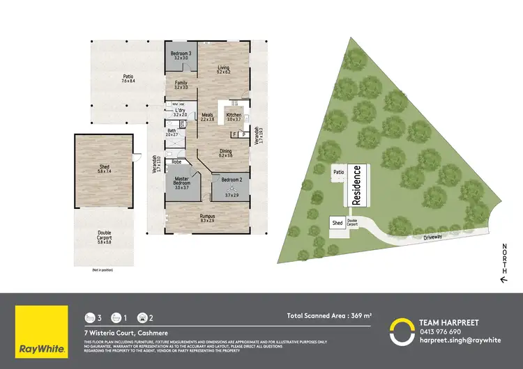 Floorplan of Homely house listing, 7 Wisteria Court, Cashmere QLD 4500