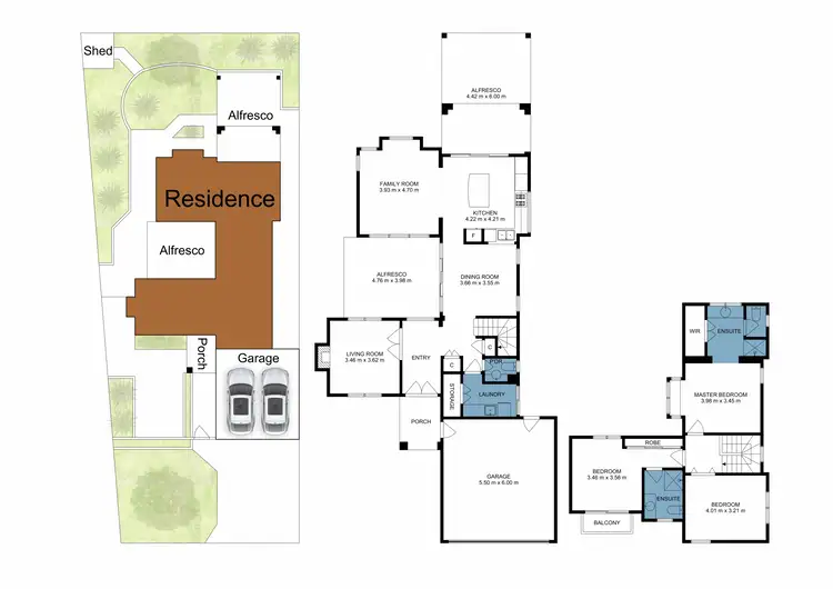 Floorplan of Homely house listing, 4 Hidcote Nook, Canning Vale WA 6155