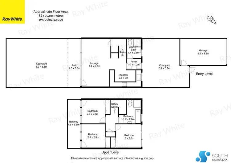 Floorplan of Homely townhouse listing, 21/16-22 Native Way, Moruya Heads NSW 2537