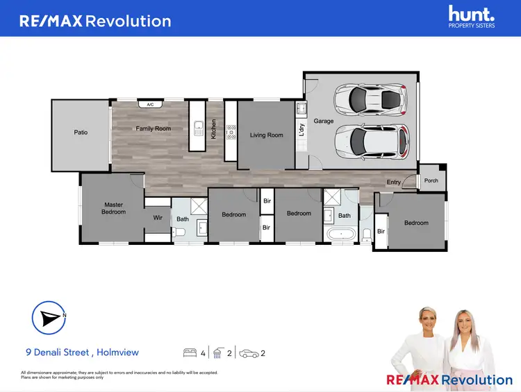 Floorplan of Homely house listing, 9 Denali Street, Holmview QLD 4207