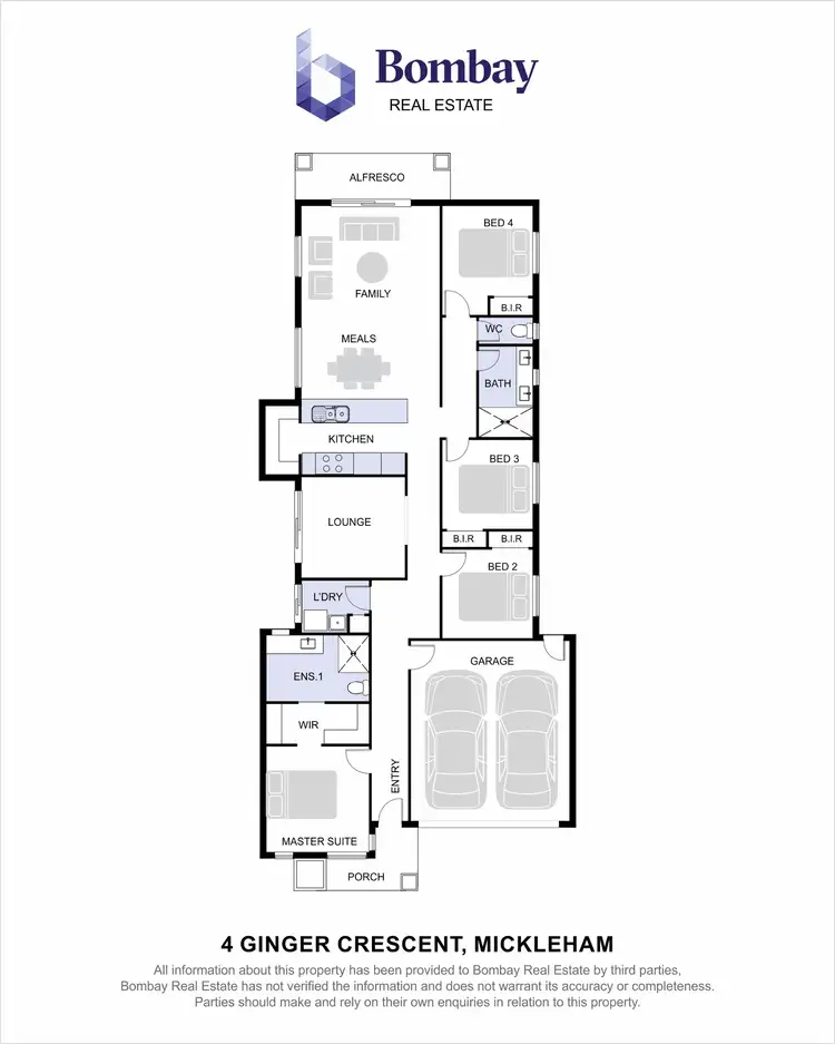 Floorplan of Homely house listing, 4 Ginger Crescent, Mickleham VIC 3064