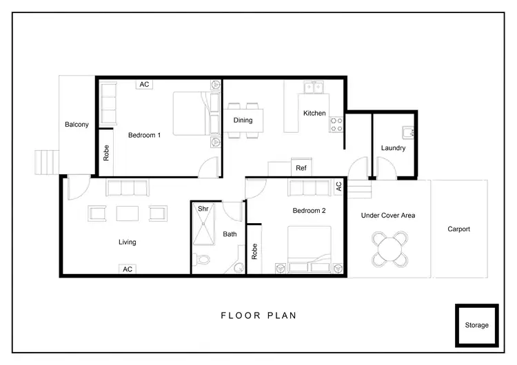 Floorplan of Homely house listing, 13 Neelsen Street, Wulguru QLD 4811