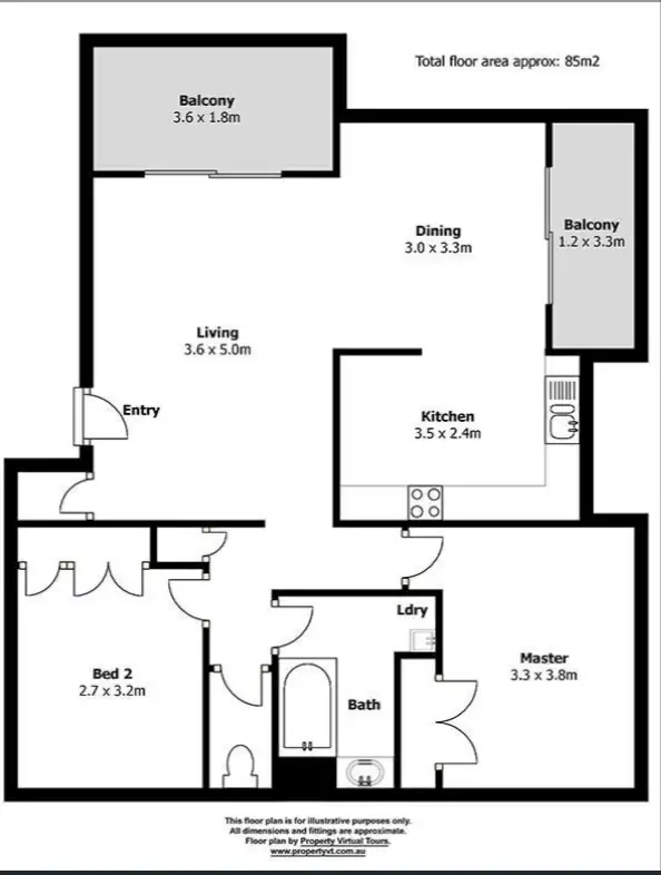 Floorplan of Homely unit listing, 8/486 Samford Road, Gaythorne QLD 4051