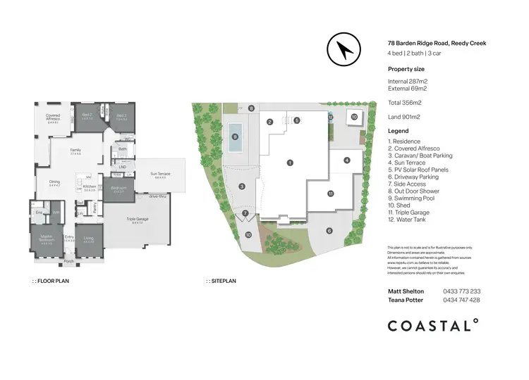 Floorplan of Homely house listing, 78 Barden Ridge Road, Reedy Creek QLD 4227