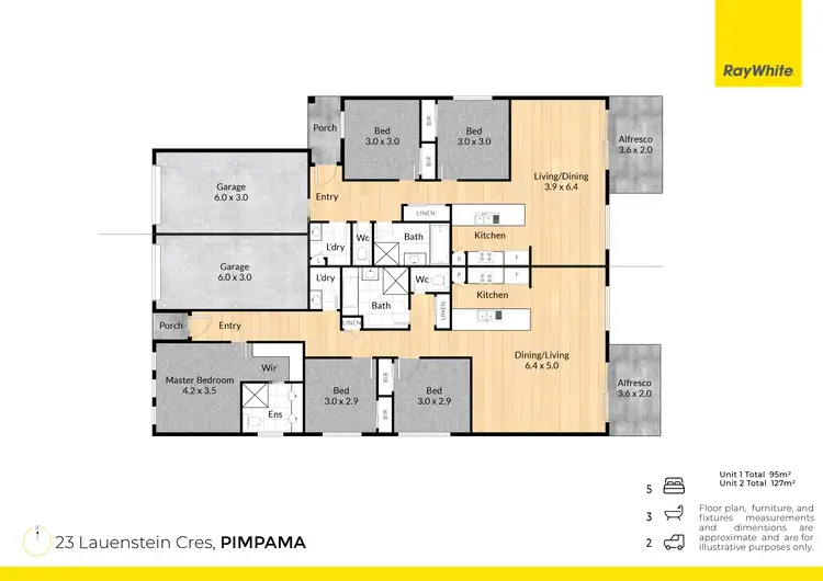 Floorplan of Homely house listing, 23 Lauenstein Crescent, Pimpama QLD 4209