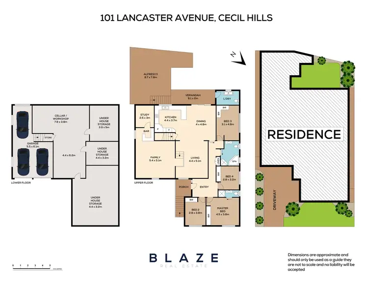 Floorplan of Homely house listing, 101 Lancaster Avenue, Cecil Hills NSW 2171