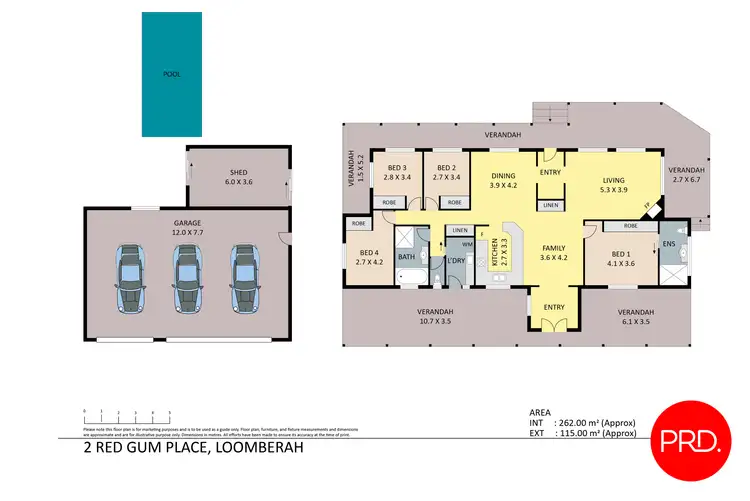 Floorplan of Homely house listing, 2 Red Gum Place, Tamworth NSW 2340