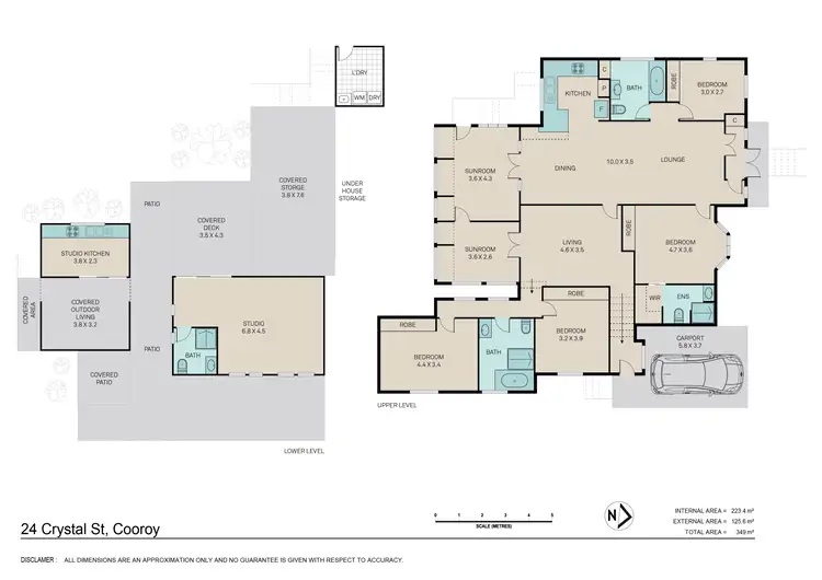 Floorplan of Homely house listing, 24 Crystal Street, Cooroy QLD 4563