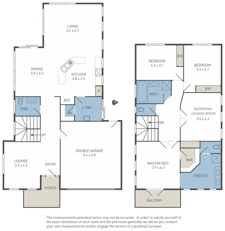 Floorplan of Homely house listing, 4 Coburn Way, Caroline Springs VIC 3023