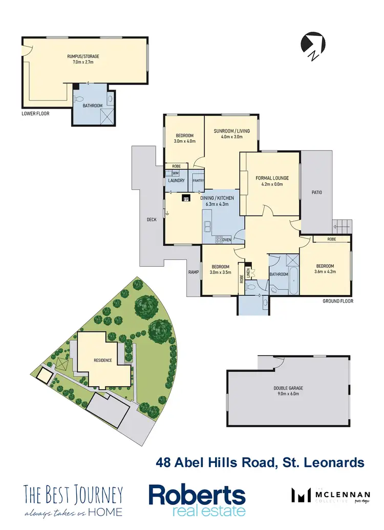 Floorplan of Homely house listing, 48 Abels Hill Road, St Leonards TAS 7250