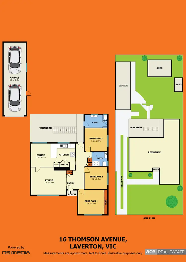 Floorplan of Homely house listing, 16 Thomson Avenue, Laverton VIC 3028