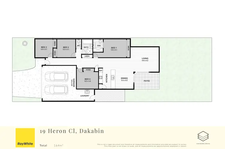 Floorplan of Homely house listing, 19 Heron Close, Dakabin QLD 4503