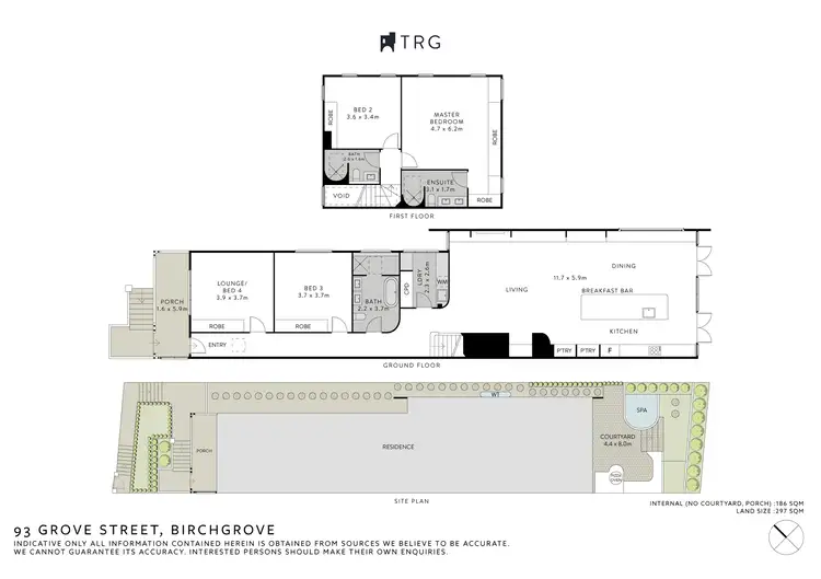 Floorplan of Homely house listing, 93 Grove Street, Birchgrove NSW 2041