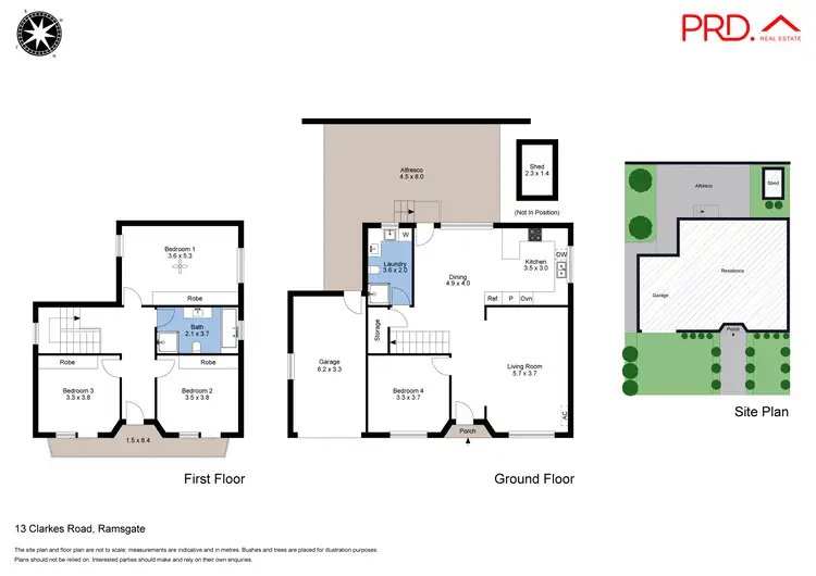 Floorplan of Homely house listing, 13 Clarkes Road, Ramsgate NSW 2217