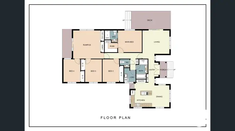 Floorplan of Homely house listing, 8 Crete Place, Oakdowns TAS 7019