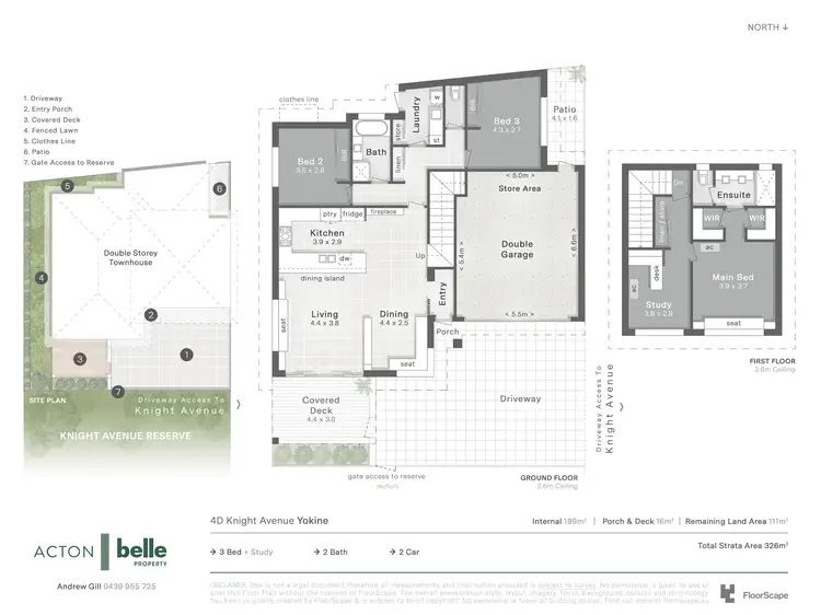 Floorplan of Homely house listing, 4D Knight Avenue, Yokine WA 6060