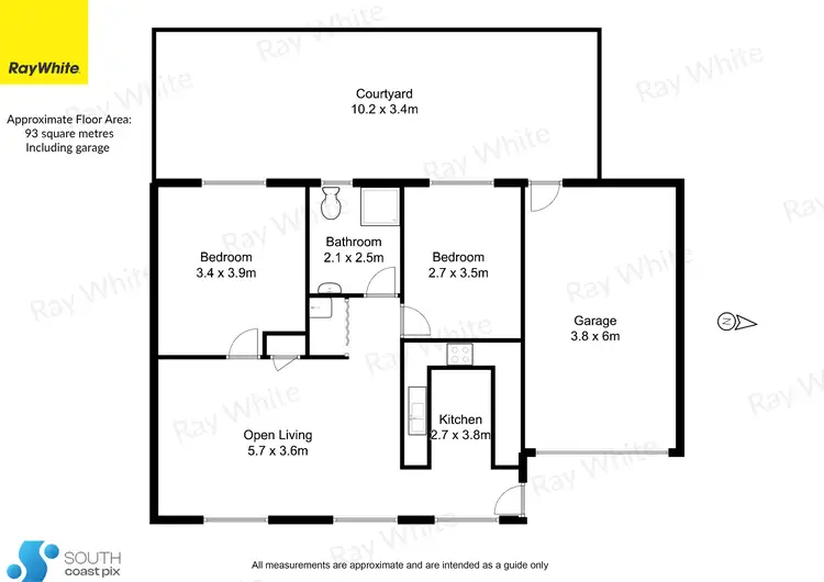 Floorplan of Homely apartment listing, 19/105-113 Tuross Boulevard, Tuross Head NSW 2537