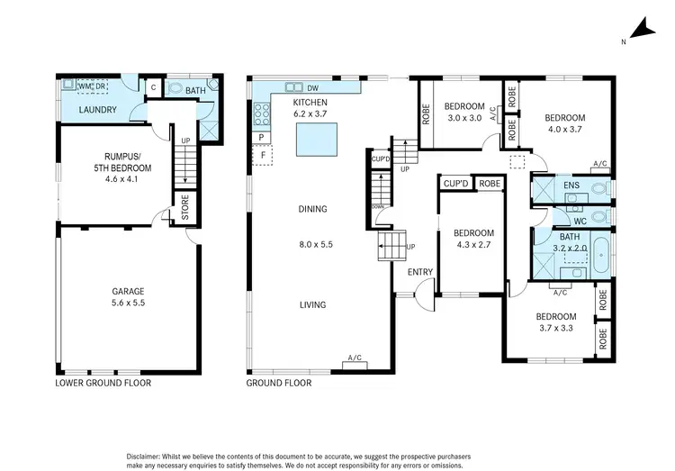 Floorplan of Homely house listing, 32 Strickland Drive, Wheelers Hill VIC 3150