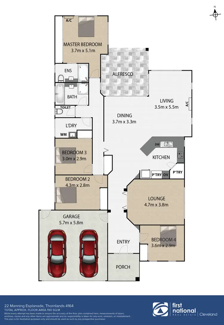 Floorplan of Homely house listing, 22 Manning Esplanade, Thornlands QLD 4164
