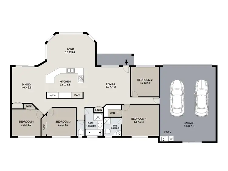 Floorplan of Homely house listing, 12 Carbeen Street, Kin Kora QLD 4680