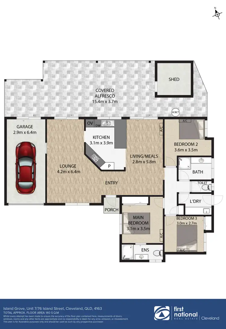 Floorplan of Homely house listing, 7/76 Island Street, Cleveland QLD 4163