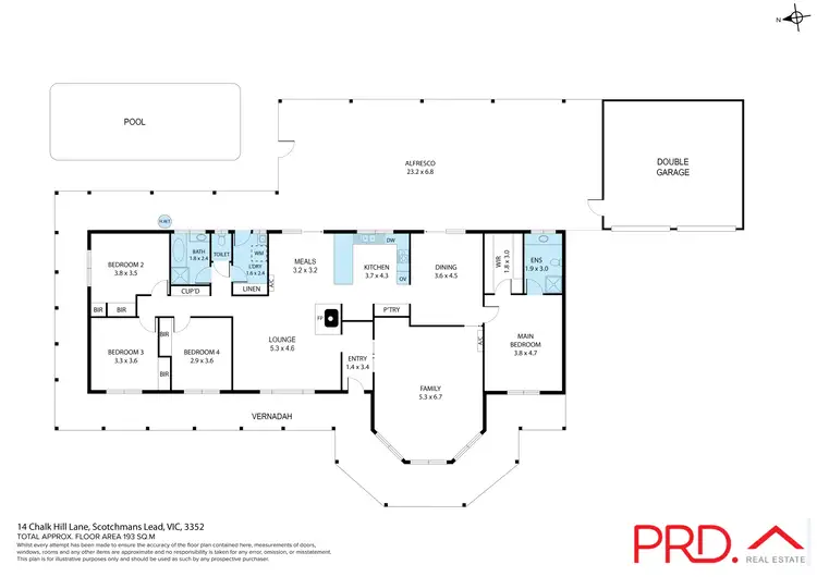 Floorplan of Homely house listing, 14 Chalk Hill Lane, Scotchmans Lead VIC 3352